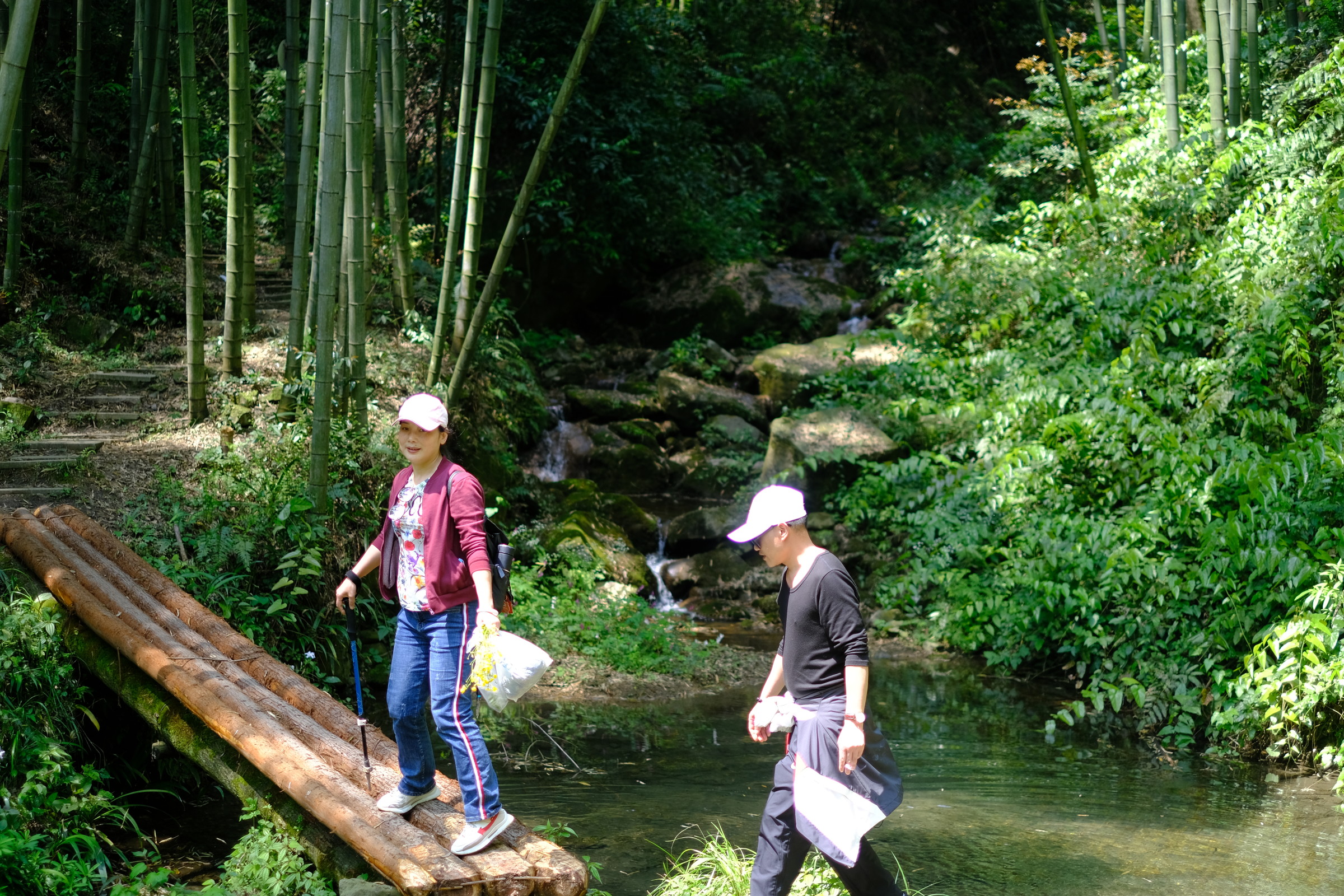 【柒月麓山】徒步天梯,十里竹海,红枫正红
