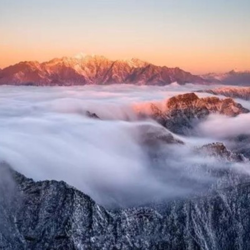 【华尖山】比牛背山更近更炫的天空之境,云海云瀑、日出日落、星空晚霞