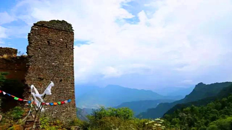 【秋色|日落寨】慢徒甲米村，大山之巅的古村落，赏绝美秋景