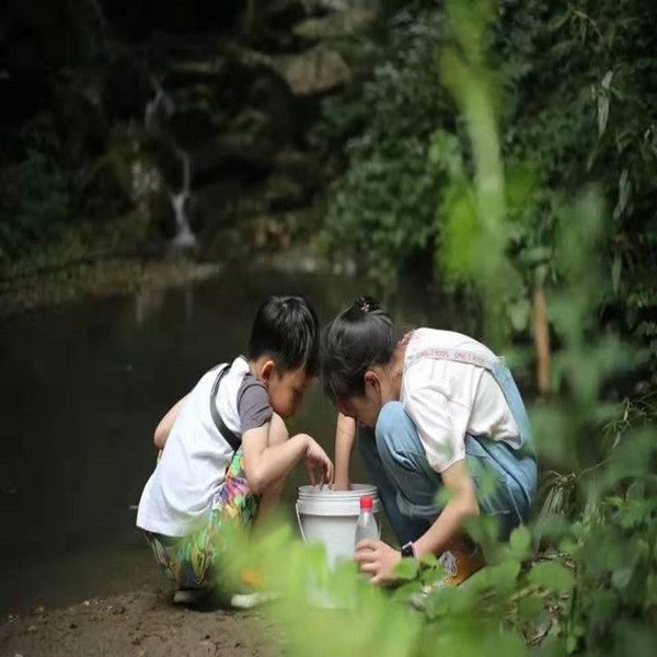 【绵竹柒月麓山】徒步天梯,游十里竹海,抓螃蟹,吃美味柴火鸡