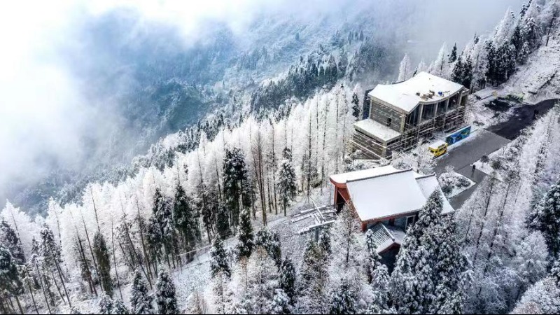 【冰雪|彭州太阳湾】彭州秘境寻踪，成都近郊冰雪世界！