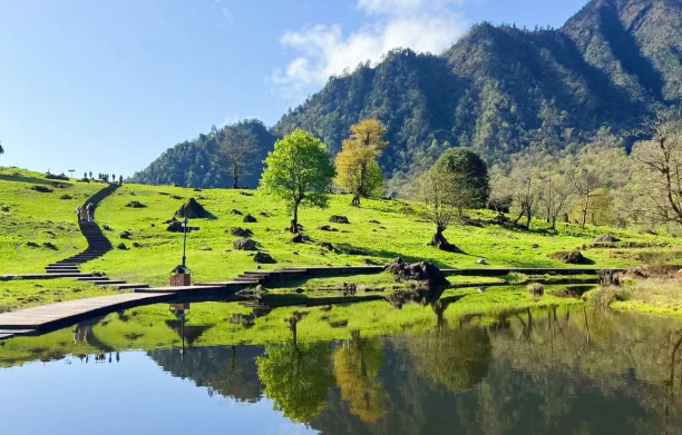 【挖黑罗豁|黑竹沟2日】被名字耽误的仙境！冷门徒步天堂，独享一片原生态山野！