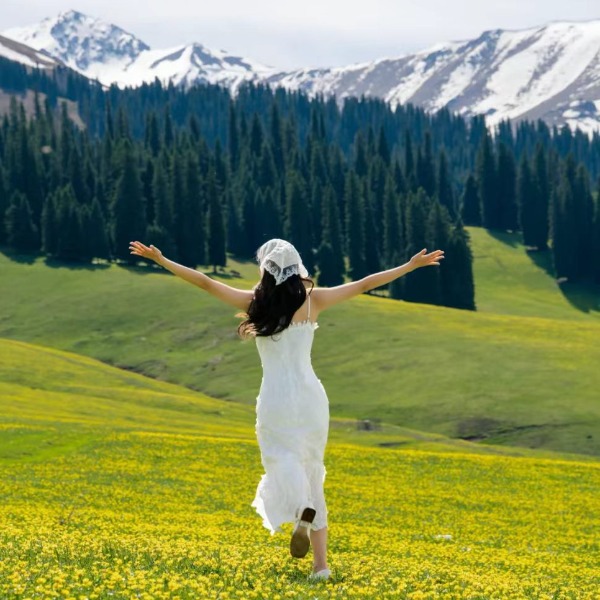 【新疆伊犁花海环线】天山开道，伊犁为卷，览尽草原花海、峡谷荒漠，邂逅北疆梦幻童话世界